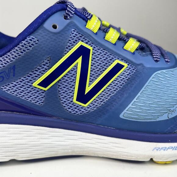 New Balance 1865 V1 Walking Running Sneakers Shoes Purple Yellow Women 9.5 Wide - Picture 9 of 13